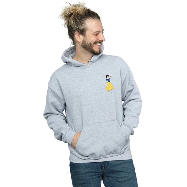 Disney Princess Mens Snow White Chest Hoodie