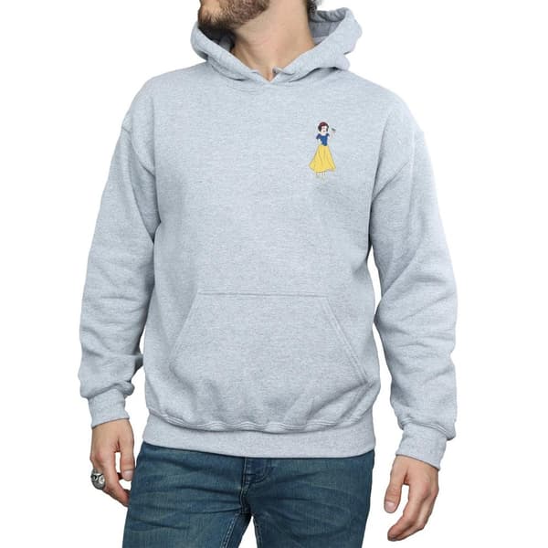 Disney Princess Mens Snow White Chest Hoodie