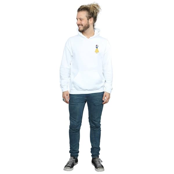 Disney Princess Mens Snow White Chest Hoodie