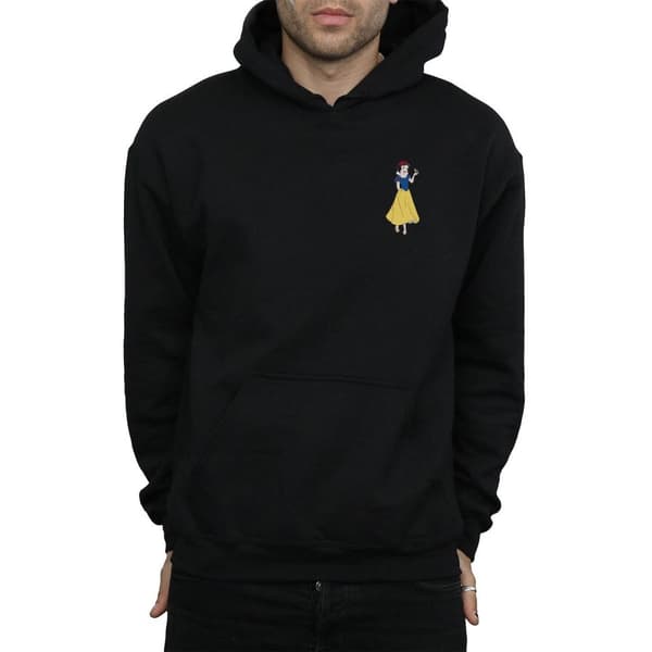 Disney Princess Mens Snow White Chest Hoodie