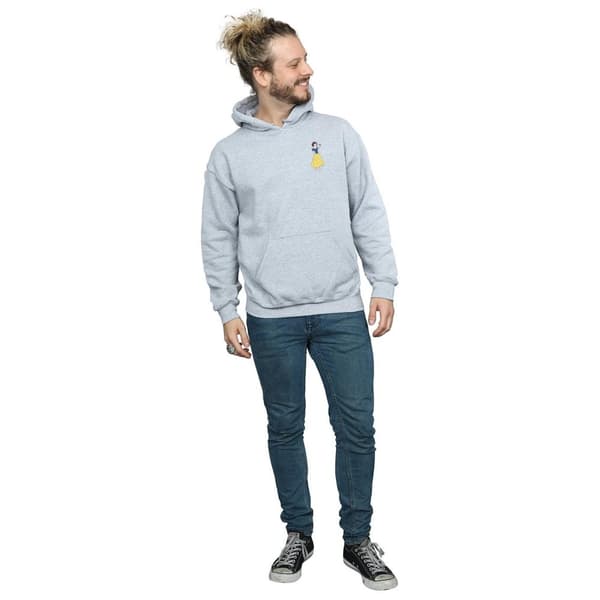 Disney Princess Mens Snow White Chest Hoodie