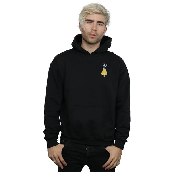Disney Princess Mens Snow White Chest Hoodie