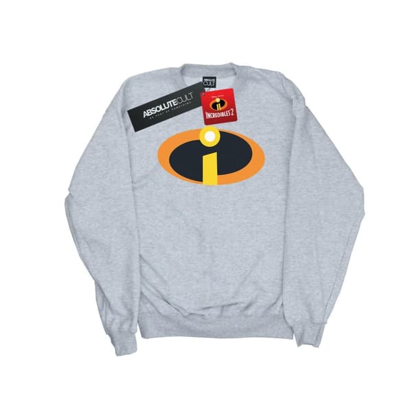 Disney Dam/Tjej The Incredibles Kostym Logo Sweatshirt