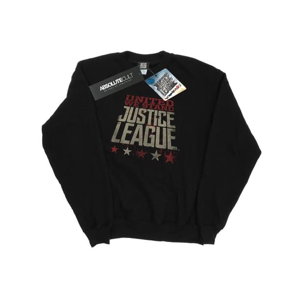 DC Comics Sweatshirt - dam/dam Justice League Movie United We Stand