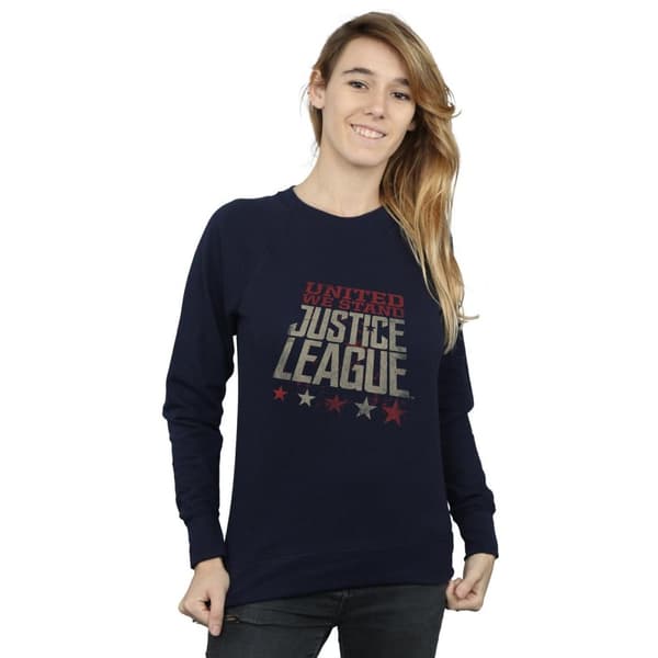 DC Comics Sweatshirt - dam/dam Justice League Movie United We Stand
