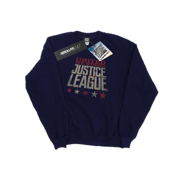 DC Comics Sweatshirt - dam/dam Justice League Movie United We Stand