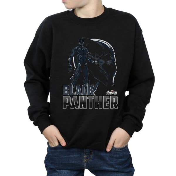 Marvel Boys Avengers Infinity War Black Panther Character Sweatshirt