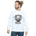 Pikkukuva 2 / 3: Star Wars Mens The Mandalorian This Is The Way Mando Sweatshirt