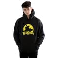 Miniatyrbillede 2 af 3: The Flintstones Mens Car Silhouette Hoodie
