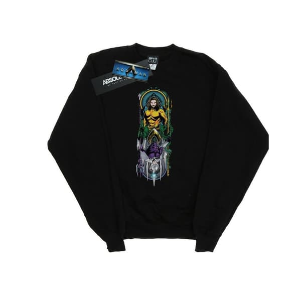 DC Comics Mens Aquaman Ocean Master Sweatshirt