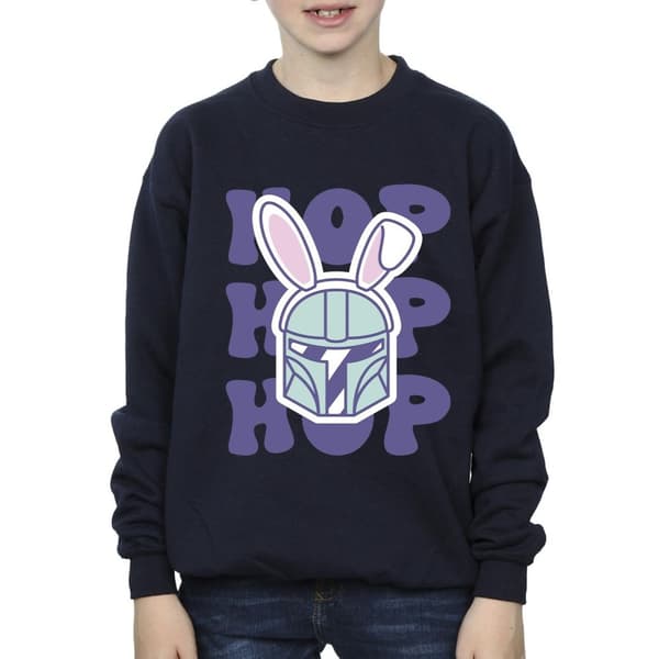 Star Wars Boys The Mandalorian Hop Into Easter Sweatshirt