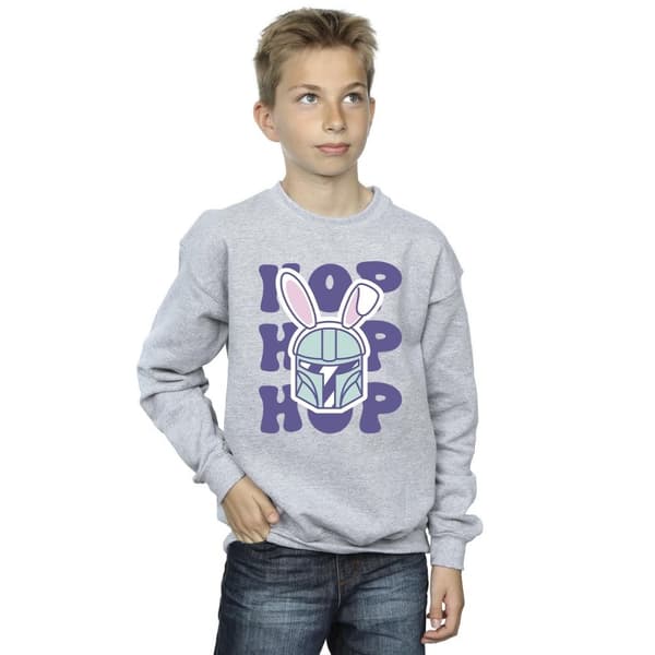 Star Wars Boys The Mandalorian Hop Into Easter Sweatshirt