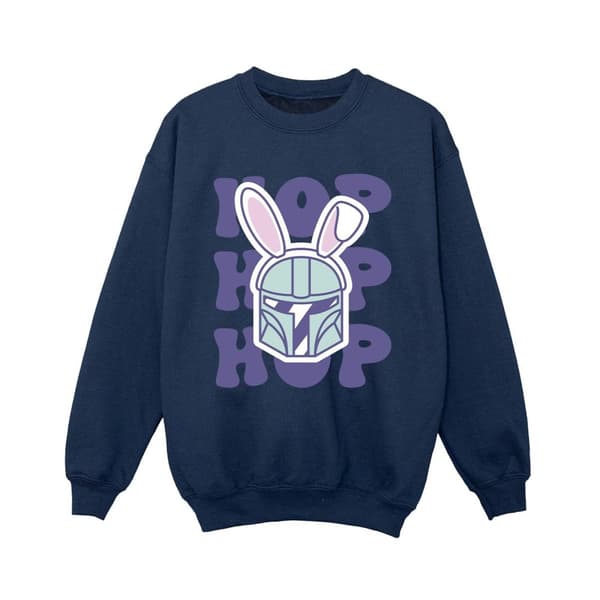 Star Wars Boys The Mandalorian Hop Into Easter Sweatshirt