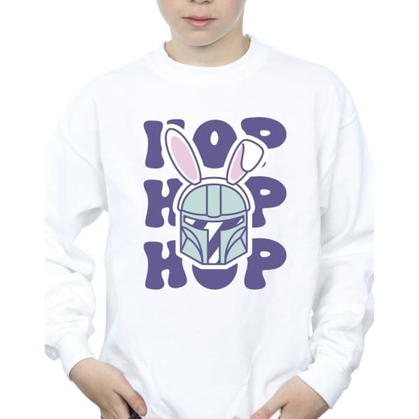 Star Wars Boys The Mandalorian Hop Into Easter Sweatshirt
