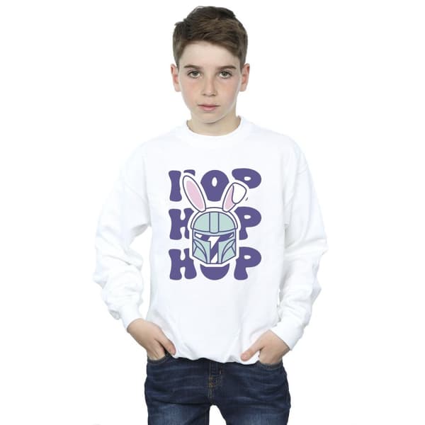 Star Wars Boys The Mandalorian Hop Into Easter Sweatshirt