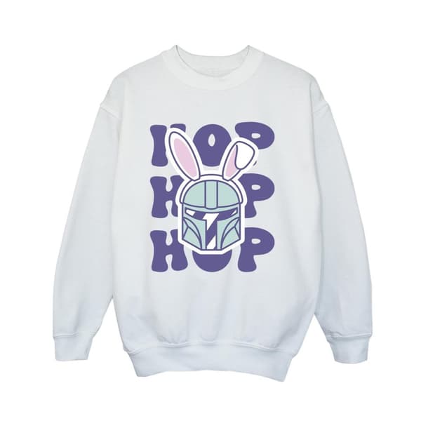 Star Wars Boys The Mandalorian Hop Into Easter Sweatshirt