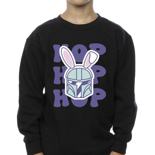 Star Wars Boys The Mandalorian Hop Into Easter Sweatshirt