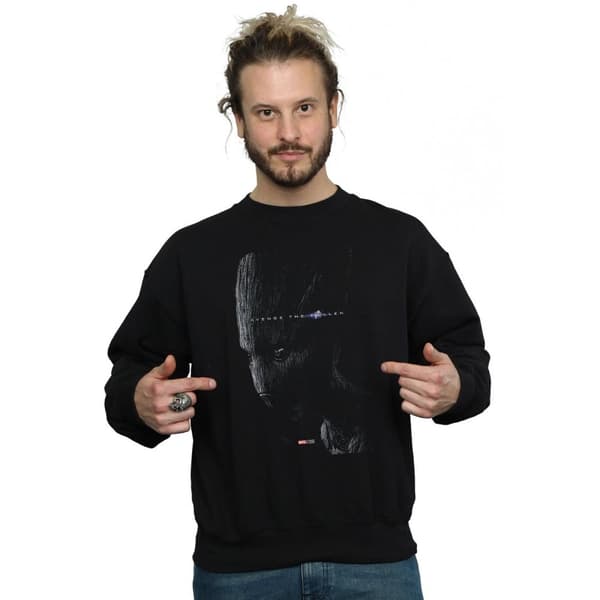 Marvel Mens Avengers Endgame Avenge The Fallen Groot Sweatshirt