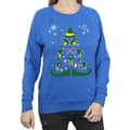 Miniatyrbild 3 av 5: Elf Sweatshirt med julgran för kvinnor/damer