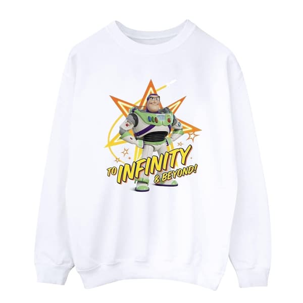 Disney Womens/Ladies Toy Story Buzz To Infinity Sweatshirt