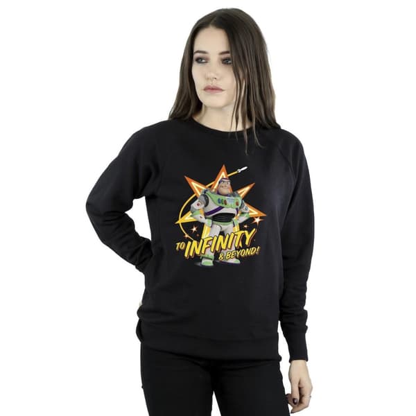 Disney Womens/Ladies Toy Story Buzz To Infinity Sweatshirt