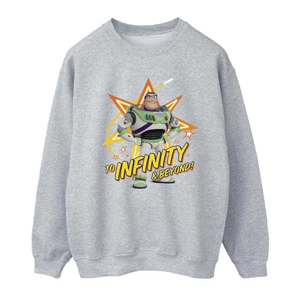 Disney Womens/Ladies Toy Story Buzz To Infinity Sweatshirt