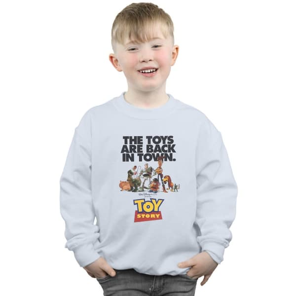 Disney Sweatshirt med filmaffisch från Toy Story för pojkar