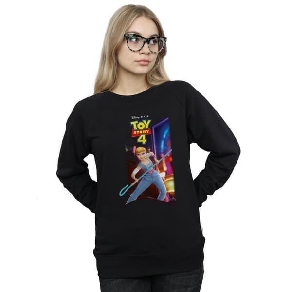 Disney Dam/Tjej Toy Story 4 Bo Peep And Giggle McDimples Poster Sweatshirt