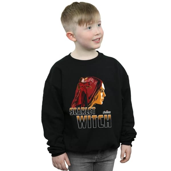 Marvel Boys Avengers Infinity War Scarlet Witch Character Sweatshirt