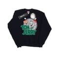 Miniatyrbild 1 av 5: Tom And Jerry Sweatshirt med julhälsningar för flickor