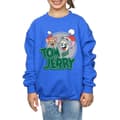 Miniatyrbild 3 av 5: Tom And Jerry Sweatshirt med julhälsningar för flickor