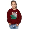 Miniatyrbild 2 av 5: Tom And Jerry Sweatshirt med julhälsningar för flickor