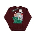 Miniatyrbild 1 av 5: Tom And Jerry Sweatshirt med julhälsningar för flickor