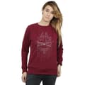 Miniatyrbild 2 av 3: Star Wars Dam/Tjej Millennium Falcon Christmas Tree Delivery Sweatshirt