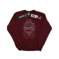 Miniatyrbild 1 av 3: Star Wars Dam/Tjej Millennium Falcon Christmas Tree Delivery Sweatshirt