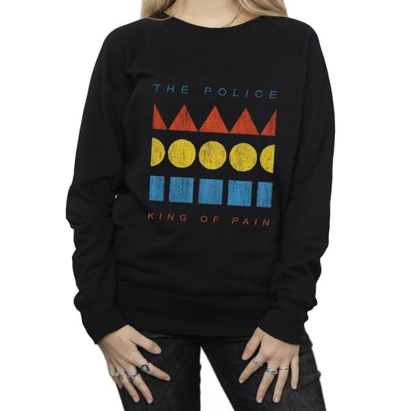 The Police Womens/Ladies King Of Pain Sweatshirt