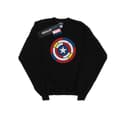 Miniatyrbilde 1 av 3: Marvel Mens Captain America Stained Glass Shield Sweatshirt