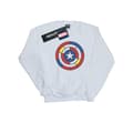 Miniatyrbilde 1 av 3: Marvel Mens Captain America Stained Glass Shield Sweatshirt
