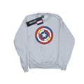 Miniatyrbilde 1 av 3: Marvel Mens Captain America Stained Glass Shield Sweatshirt