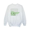 Miniatyrbild 1 av 3: Star Wars Girls The Mandalorian Grogu Box Sweatshirt