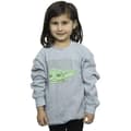 Miniatyrbild 2 av 3: Star Wars Girls The Mandalorian Grogu Box Sweatshirt