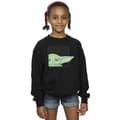 Miniatyrbild 2 av 3: Star Wars Girls The Mandalorian Grogu Box Sweatshirt