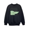 Miniatyrbild 1 av 3: Star Wars Girls The Mandalorian Grogu Box Sweatshirt