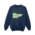 Miniatyrbild 1 av 3: Star Wars Girls The Mandalorian Grogu Box Sweatshirt