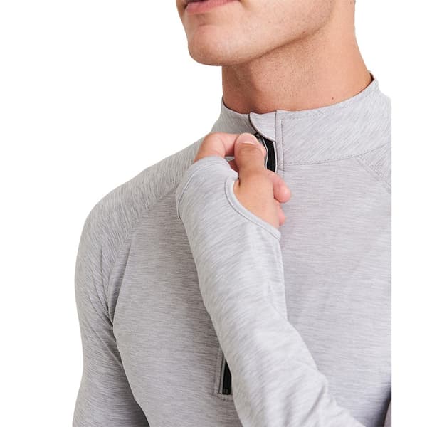 Awdis Mens Cool-Flex Half Zip Long-Sleeved Top