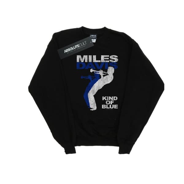 Miles Davis Womens/Ladies Kind Of Blue Distressed Sweatshirt