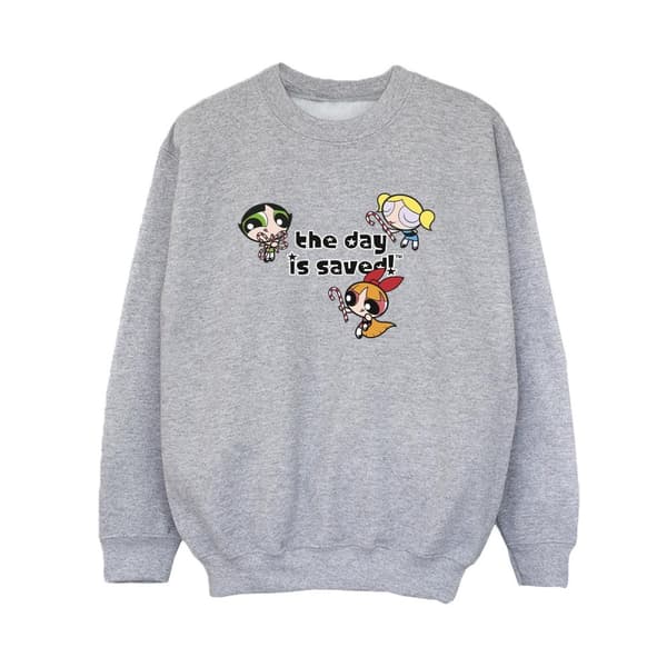 The Powerpuff Girls Boys Girls The Day Is Saved Sweatshirt