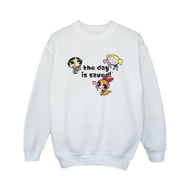 The Powerpuff Girls Boys Girls The Day Is Saved Sweatshirt