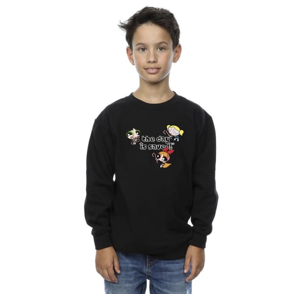 The Powerpuff Girls Boys Girls The Day Is Saved Sweatshirt