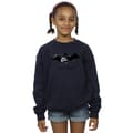 Miniatyrbilde 2 av 3: DC Comics Girls Batman Black Stare Logo Sweatshirt